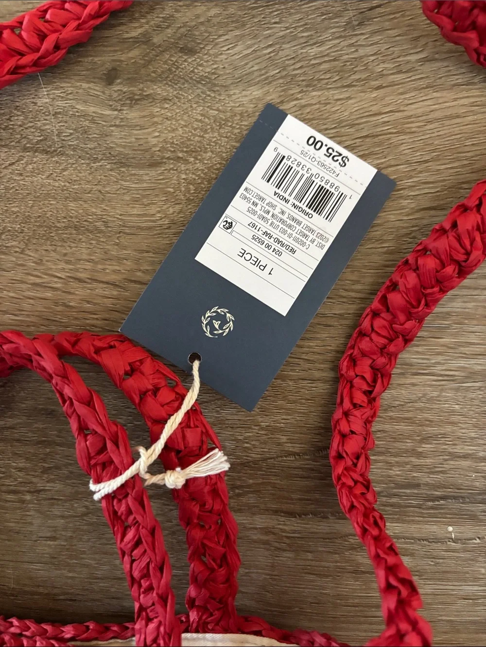 💛2 for $15! NWT Spritz Woven Crossbody Bag